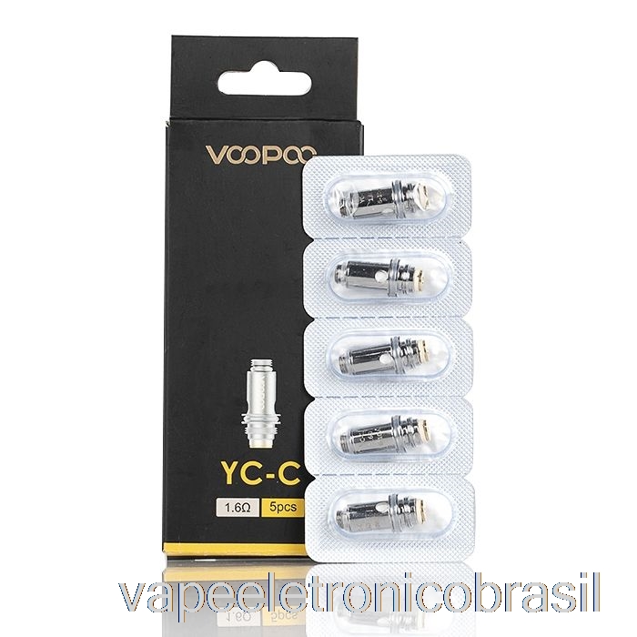 Bobinas De Substituição Vape Eletrônico Voopoo Yc 1.2ohm Bobinas Yc-r2